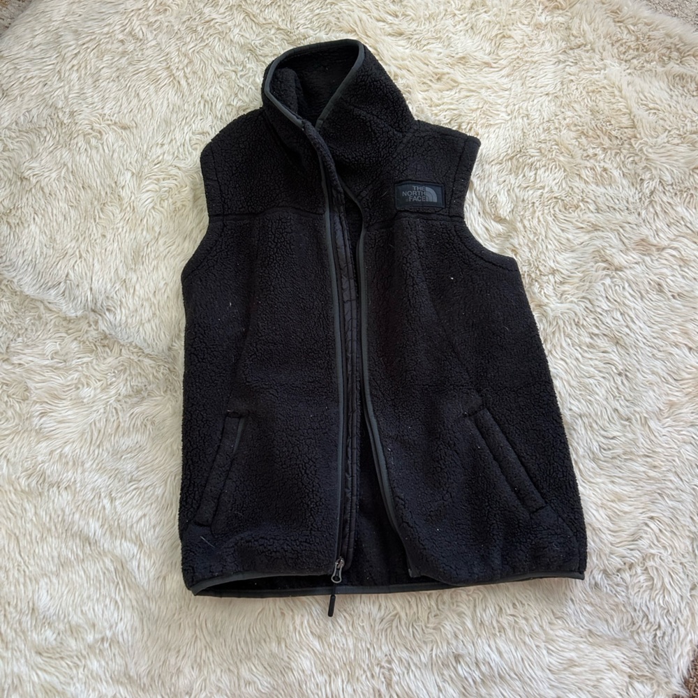 North face fleece vest